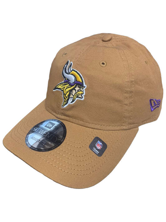 MINNESOTA VIKINGS CORE CLASSIC 9TWENTY ADJUSTABLE HAT - TAN