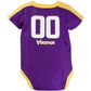 MINNESOTA VIKINGS INFANT DAZZLE BODYSUIT