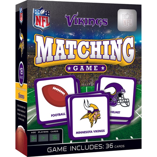 MINNESOTA VIKINGS MATCHING GAME