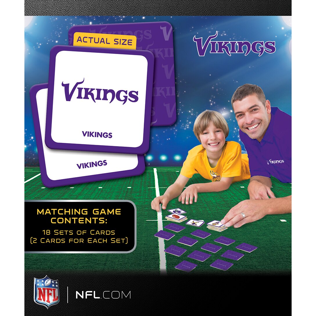 JUEGO DE PAREJAS DE LOS VIKINGOS DE MINNESOTA