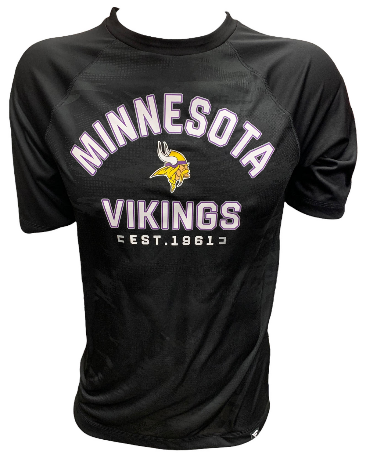 MINNESOTA VIKINGS HOMBRE HAIL MARY RAGLAN T-SHIRT