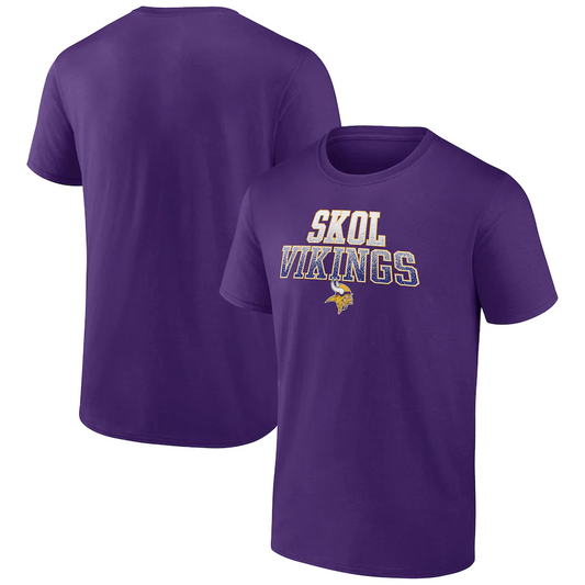 MINNESOTA VIKINGS MEN'S HEAVY HITTER TEE