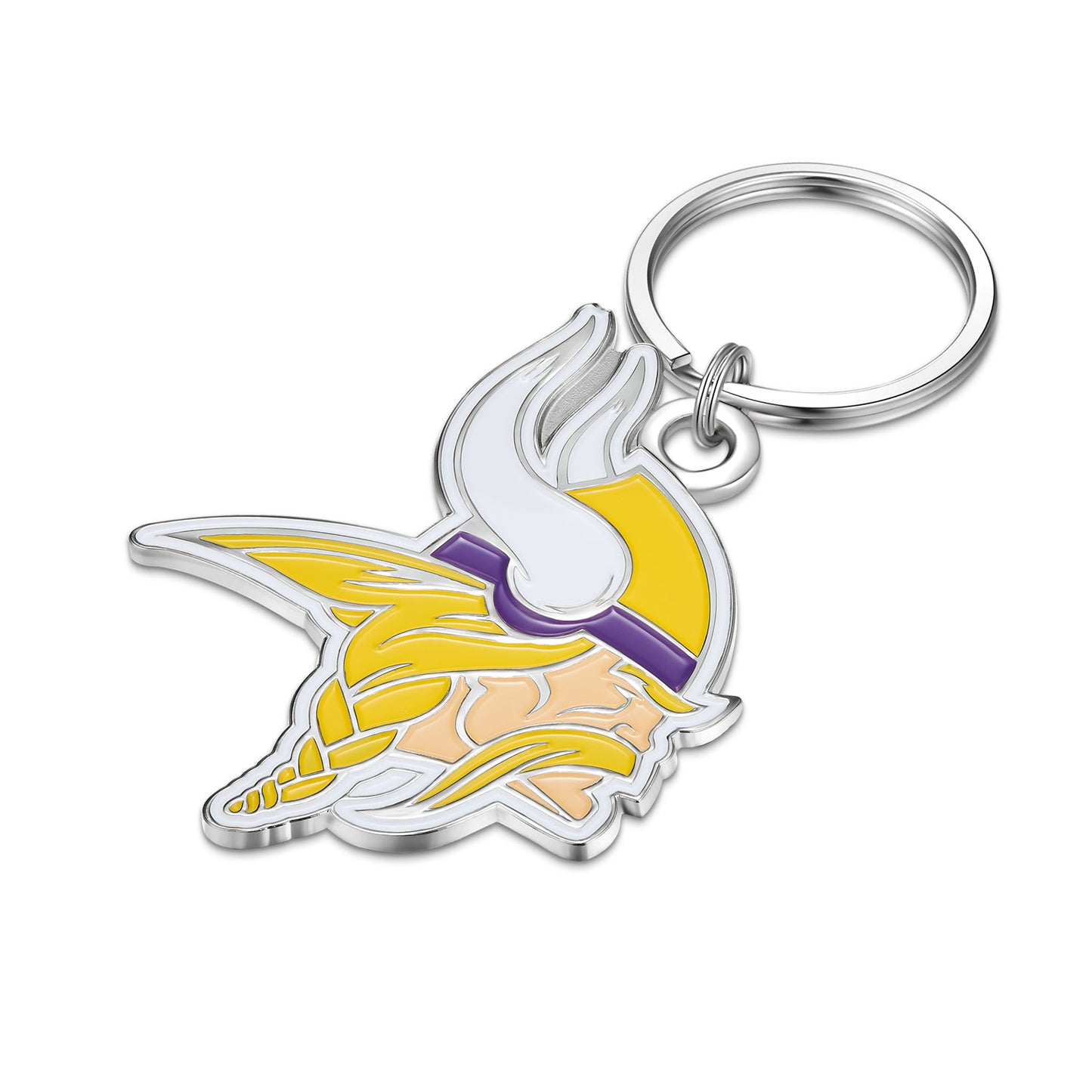 MINNESOTA VIKINGS TEAM LOGO KEYCHAIN