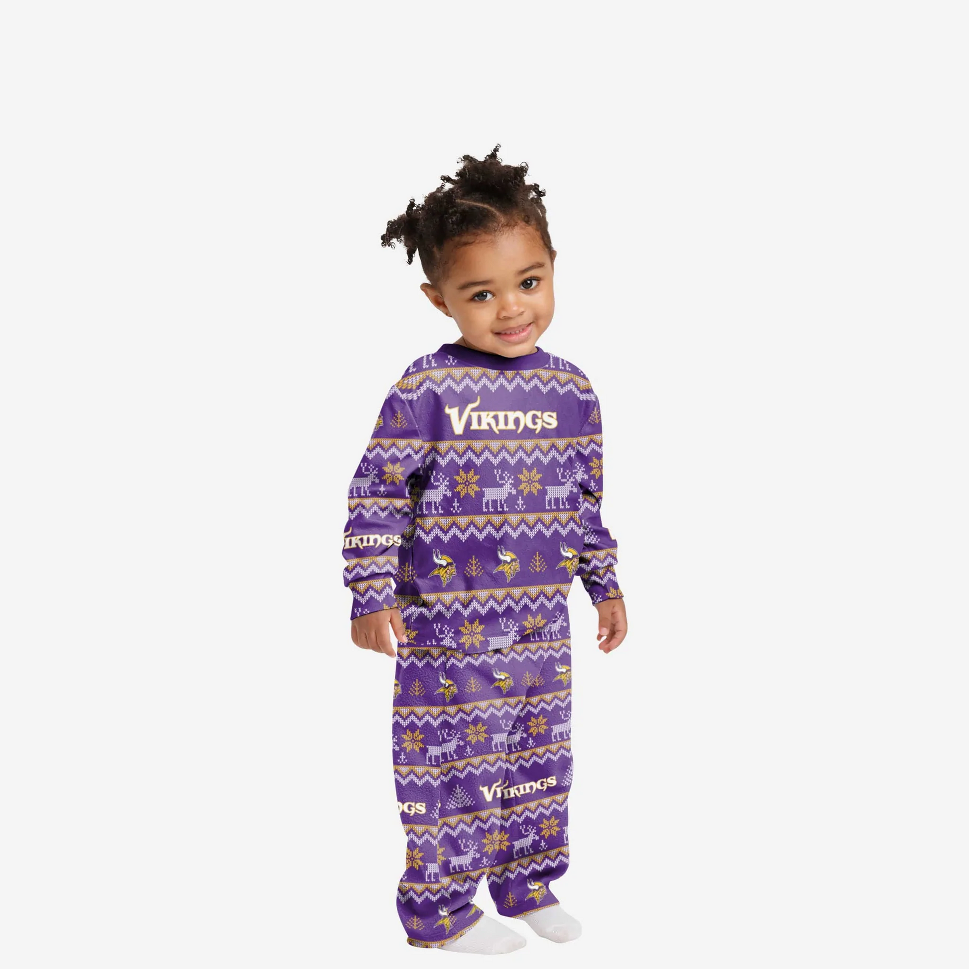 MINNESOTA VIKINGS TODDLERS ALL OVER PRINT PAJAMAS JR S SPORTS