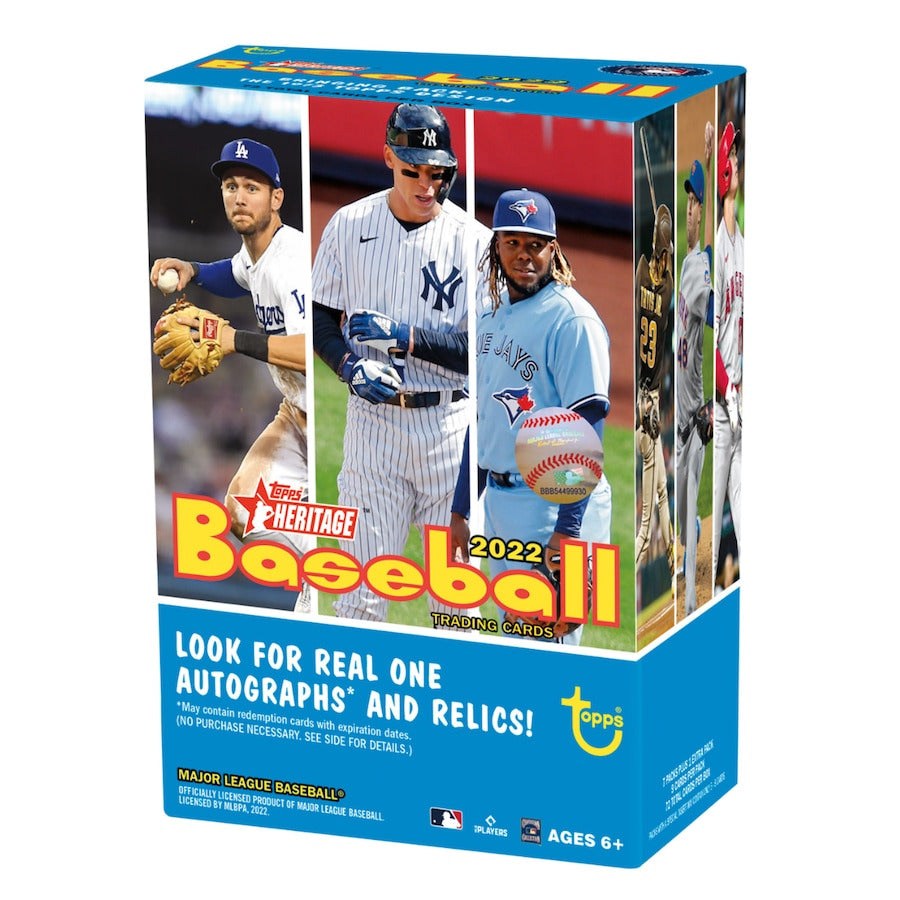 MLB 2022 TOPPS HERITAGE BLASTER BOX