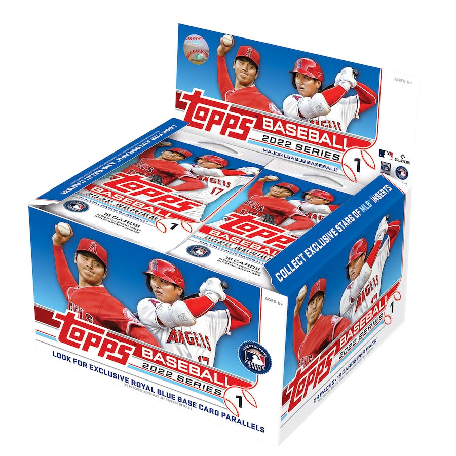 CAJA AL POR MENOR DE TOPPS DE LA MLB 2022