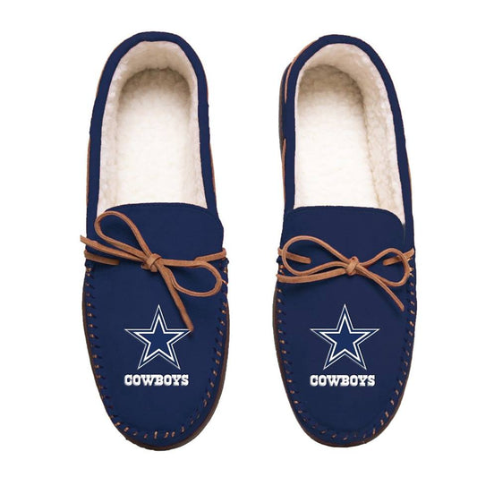 DALLAS COWBOYS MOCCASIN SLIPPERS