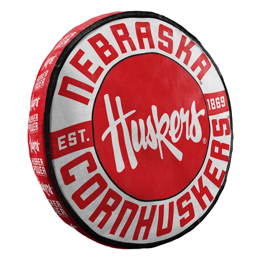 NEBRASKA CORNHUSKERS 15" CLOUD PILLOW