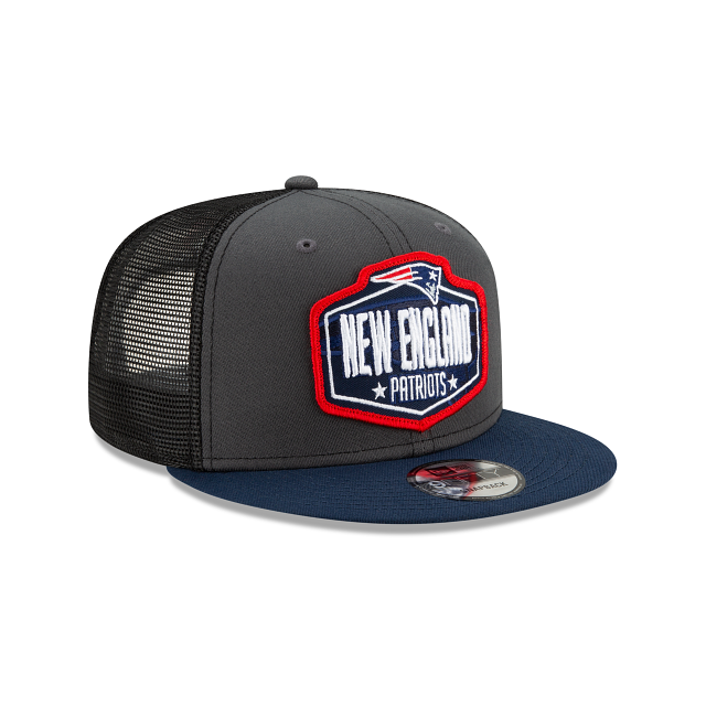 PATRIOTS DE NUEVA INGLATERRA 2021 DRAFT 9FIFTY GORRA GORDA