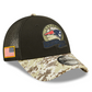 NEW ENGLAND PATRIOTS 2022 SALUTE TO SERVICE 9FORTY ADJUSTABLE TRUCKER HAT