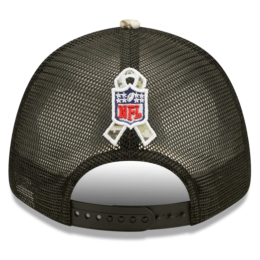 NEW ENGLAND PATRIOTS 2022 SALUTE TO SERVICE 9FORTY GORRA DE CAMIONERO AJUSTABLE