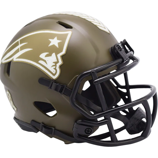 NEW ENGLAND PATRIOTS 2022 SALUTE TO SERVICE MINI SPEED HELMET