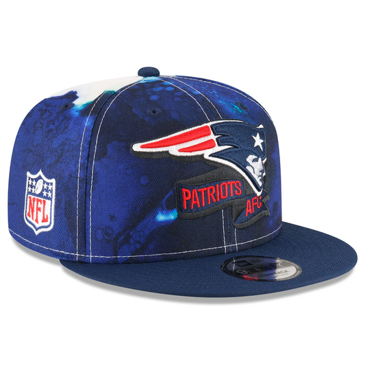 NEW ENGLAND PATRIOTS 2022 SIDELINE 9FIFTY SNAPBACK - INK