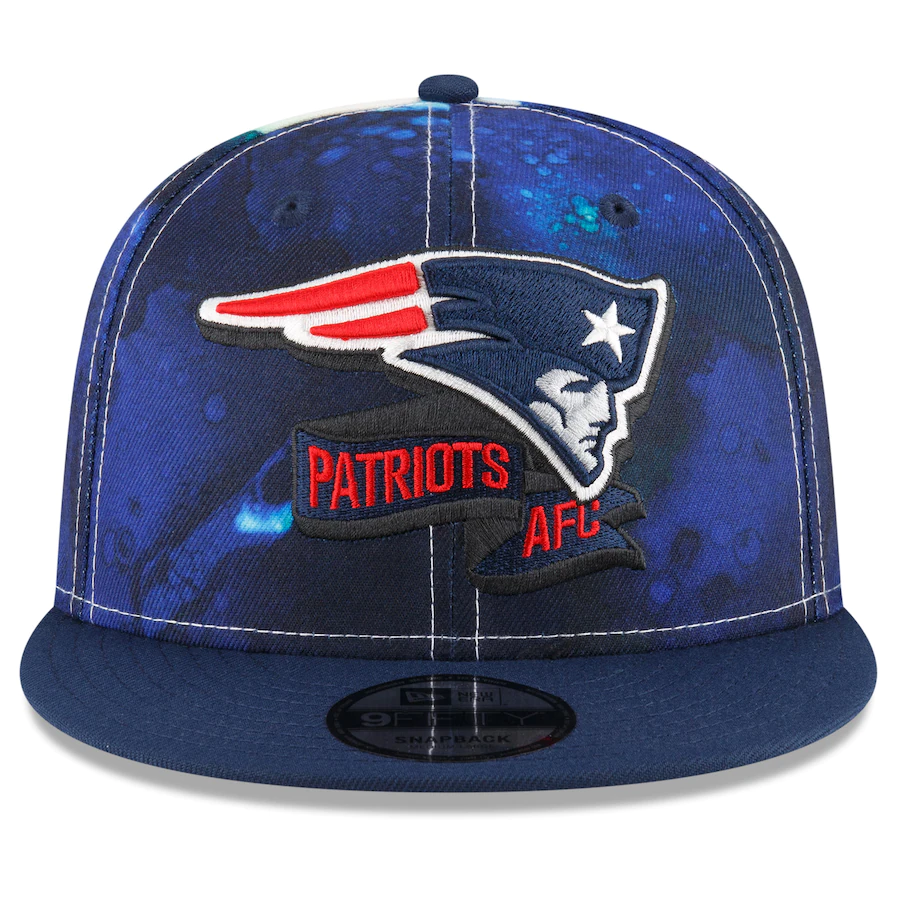 NEW ENGLAND PATRIOTS 2022 SIDELINE 9FIFTY SNAPBACK - INK