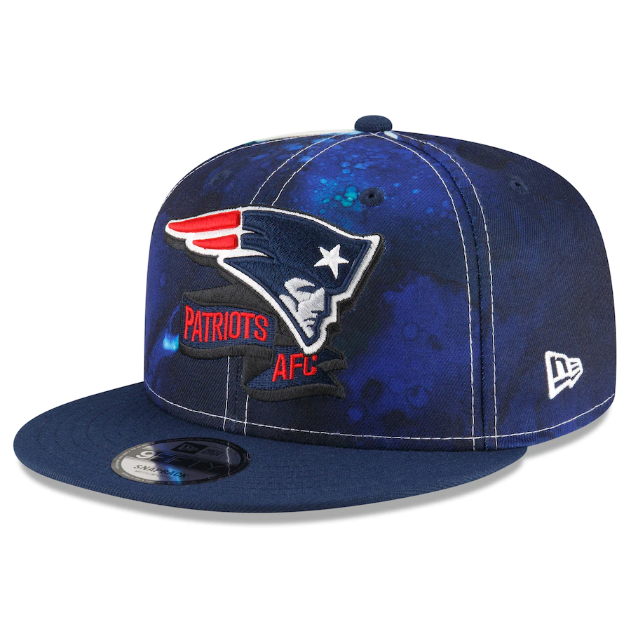 NEW ENGLAND PATRIOTS 2022 SIDELINE 9FIFTY SNAPBACK - INK