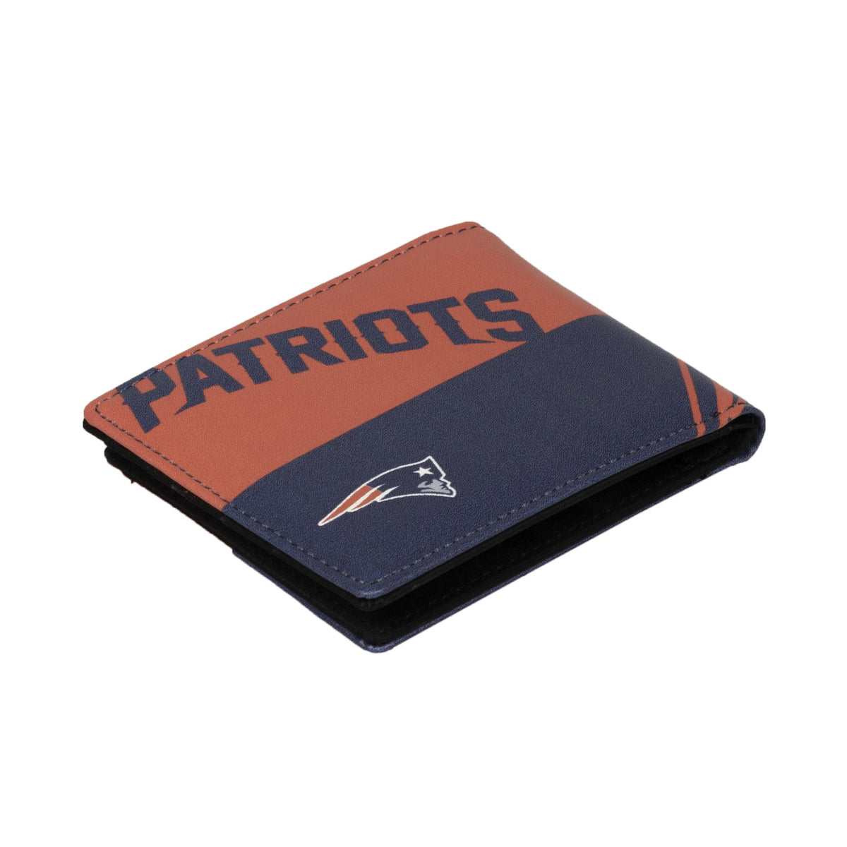 CARTERA DOBLE PLEGABLE CON LOGO DE LOS PATRIOTS DE NUEVA INGLATERRA