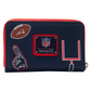 NEW ENGLAND PATRIOTS LOUNGEFLY LOGO WALLET