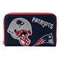 NEW ENGLAND PATRIOTS LOUNGEFLY LOGO WALLET