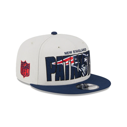 NEW ENGLAND PATRIOTS MEN'S 2023 NFL DRAFT HAT 9FIFTY SNAPBACK