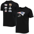 CAMISETA DE CAMPEONES MUNDIALES PARA HOMBRE DE LOS PATRIOTS DE NUEVA INGLATERRA
