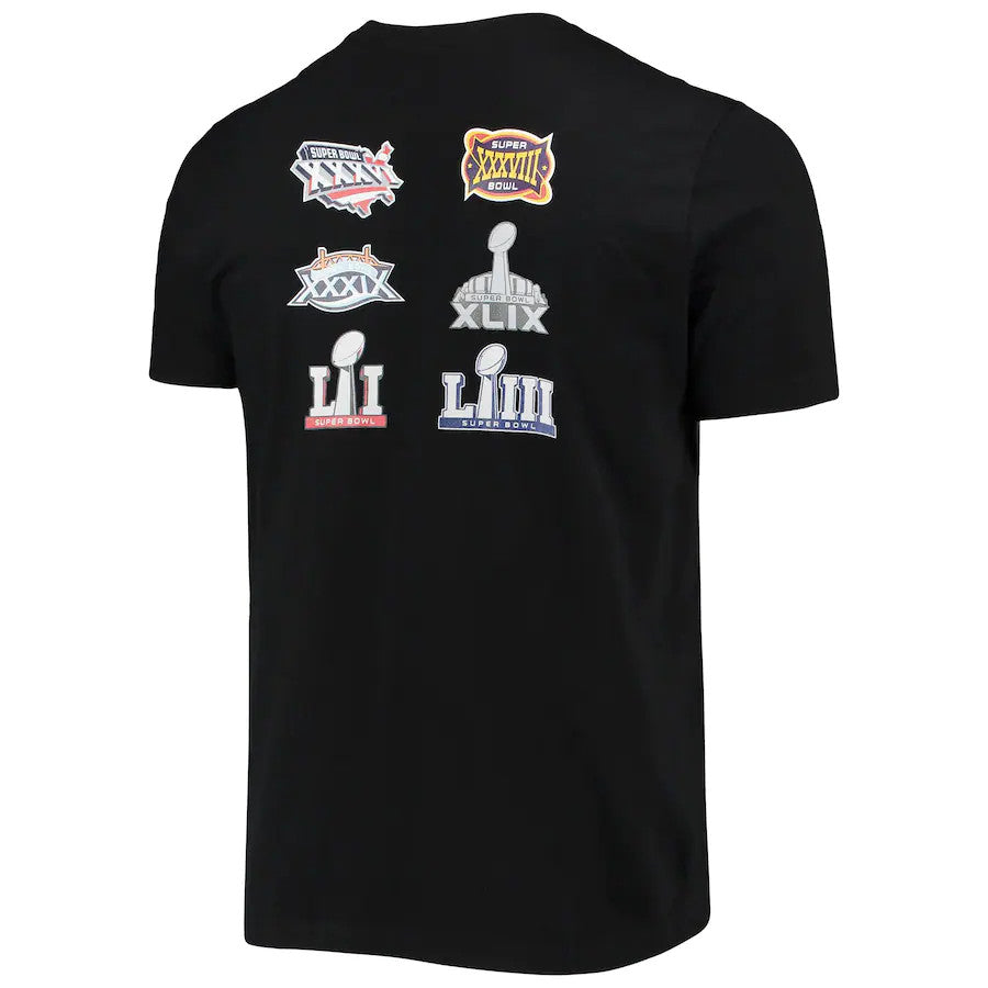 CAMISETA DE CAMPEONES MUNDIALES PARA HOMBRE DE LOS PATRIOTS DE NUEVA INGLATERRA