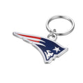 NEW ENGLAND PATRIOTS TEAM LOGO KEYCHAIN