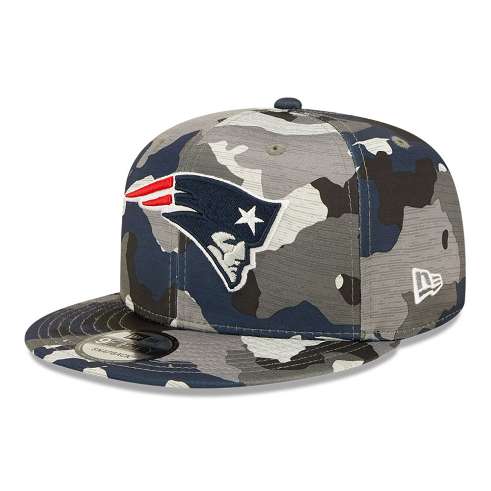 CAMPAMENTO DE ENTRENAMIENTO DE LOS PATRIOTS DE NUEVA INGLATERRA 9FIFTY GORRA GORDA