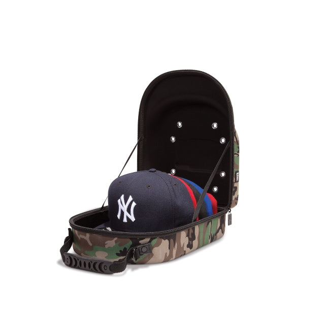 PORTADOR DE 6 GORRAS NEW ERA WOODLAND CAMO