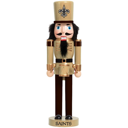 CASCANUECES DE VACACIONES DEL EQUIPO DE LOS SANTOS DE NUEVA ORLEANS DE 14"