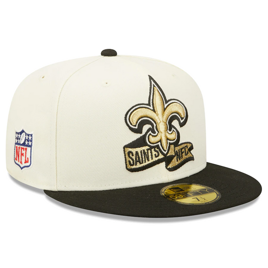 NEW ORLEANS SAINTS 2022 SIDELINE 59FIFTY FITTED HAT
