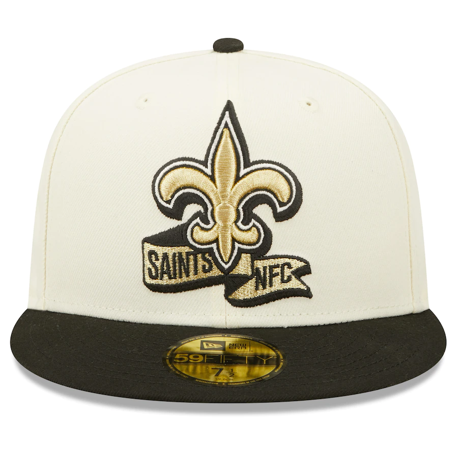 NEW ORLEANS SAINTS 2022 SIDELINE 59FIFTY FITTED HAT JR S SPORTS