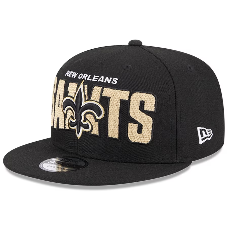 NEW ORLEANS SAINTS MEN'S 2023 NFL DRAFT ALT HAT 9FIFTY SNAPBACK