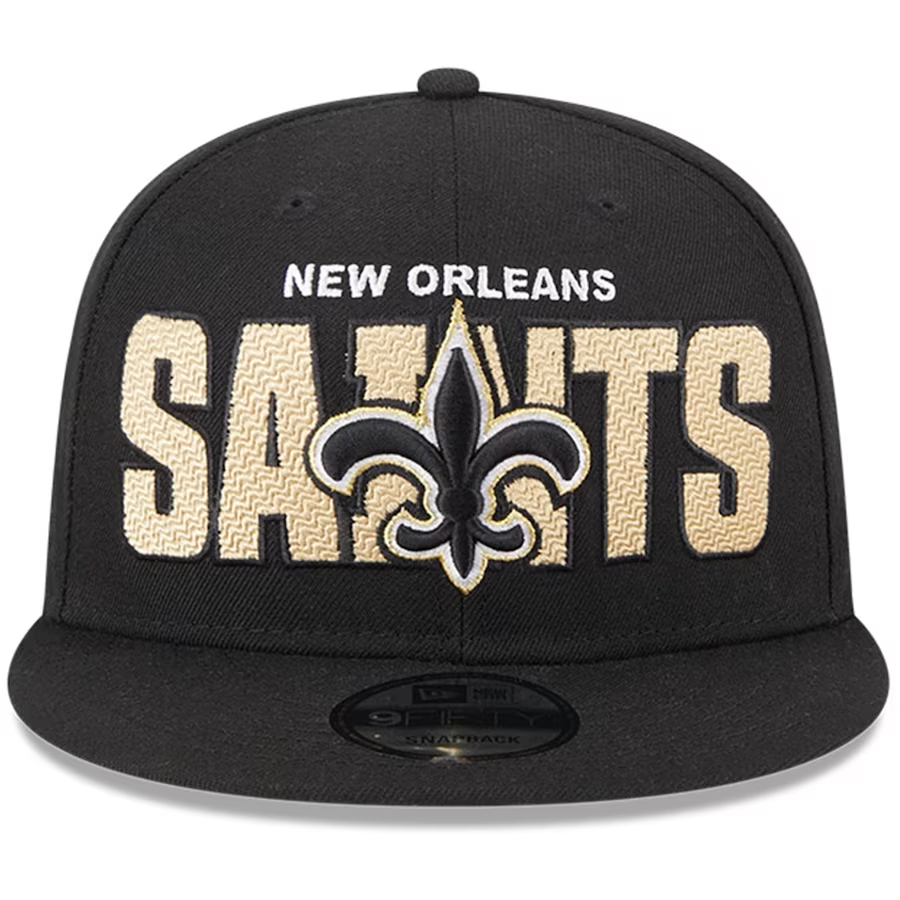 NEW ORLEANS SAINTS MEN'S 2023 NFL DRAFT ALT HAT 9FIFTY SNAPBACK