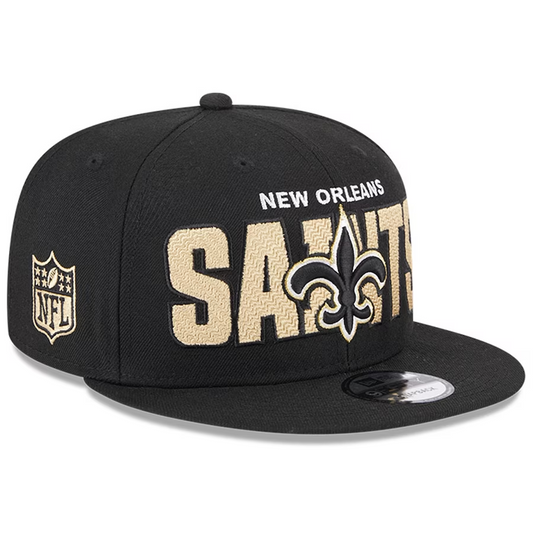 NEW ORLEANS SAINTS MEN'S 2023 NFL DRAFT ALT HAT 9FIFTY SNAPBACK