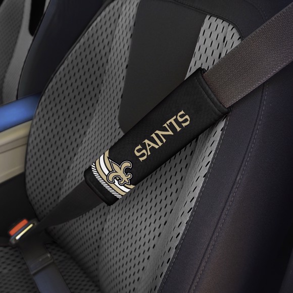 NEW ORLEANS SAINTS RALLY SEATBELT PAD - PAIR