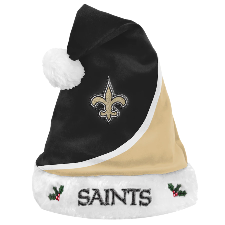 GORRO DE PAPÁ NOEL DE LOS SANTOS DE NUEVA ORLEANS