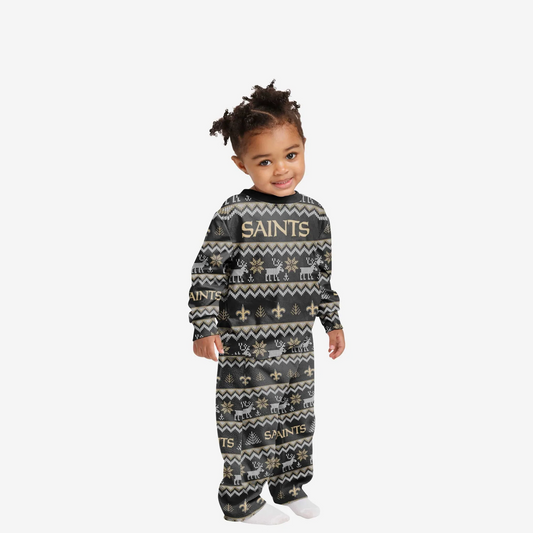 PIJAMA CON ESTAMPADO PARA NIÑOS DE NEW ORLEANS SAINTS TODDLER