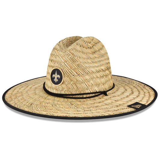 SOMBRERO DE PAJA DE CAMPO DE ENTRENAMIENTO DE LOS SANTOS DE NUEVA ORLEANS