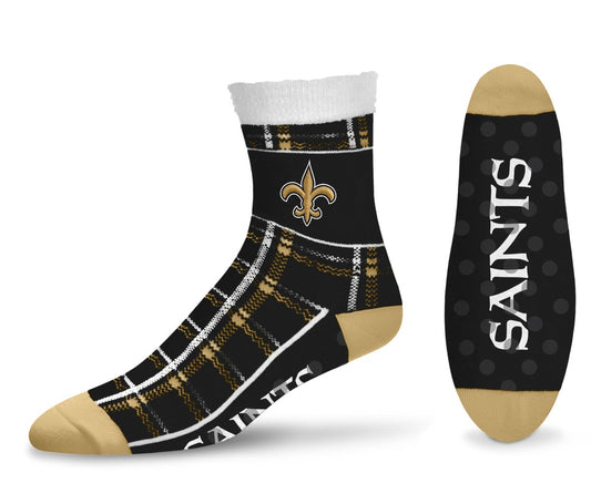 CALCETINES CUADROS TARTÁN NEW ORLEANS SAINTS