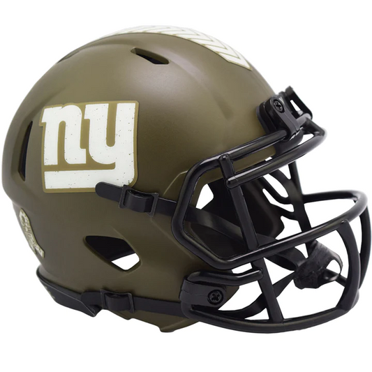 NEW YORK GIANTS 2022 SALUTE TO SERVICE MINI SPEED HELMET