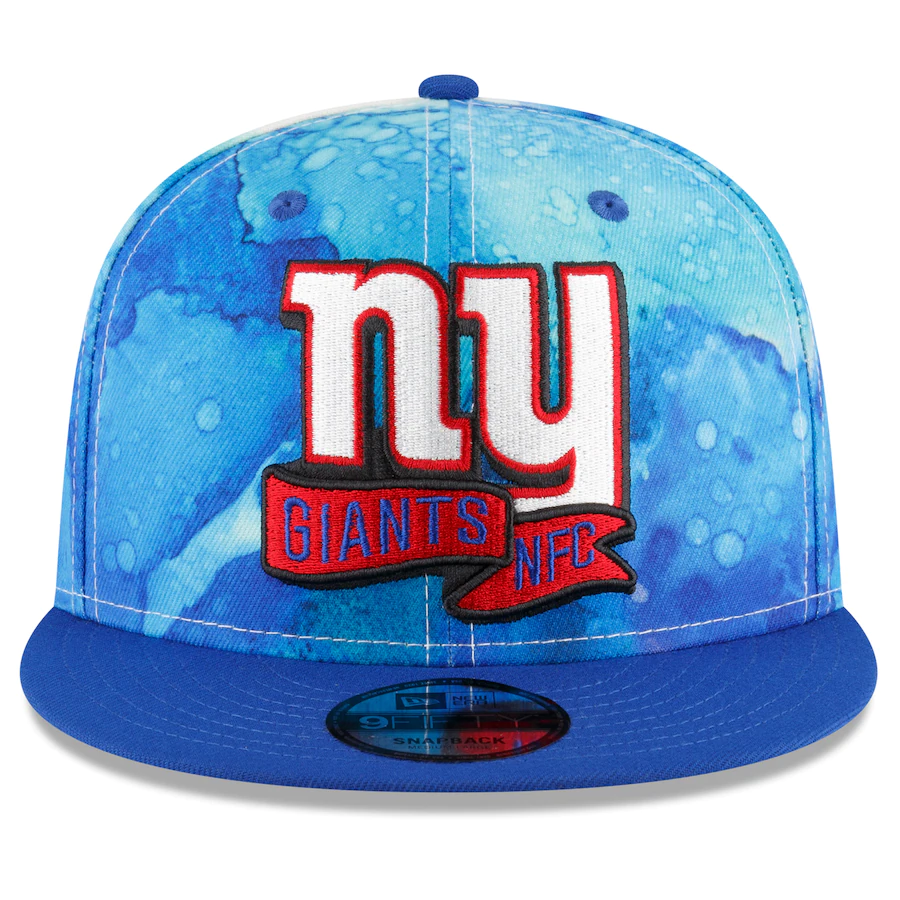 NEW YORK GIANTS 2022 SIDELINE 9FIFTY SNAPBACK - INK