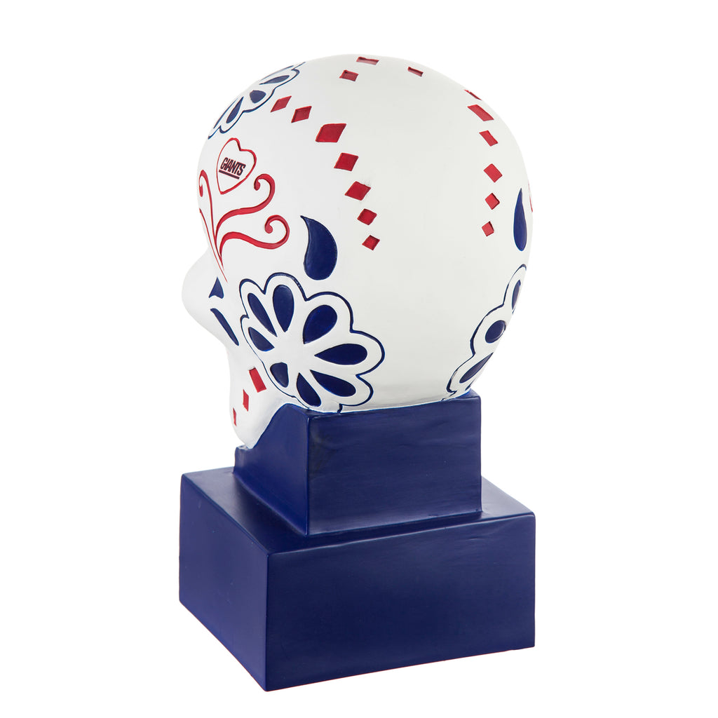 NEW YORK GIANTS SUGAR SKULL HEAD