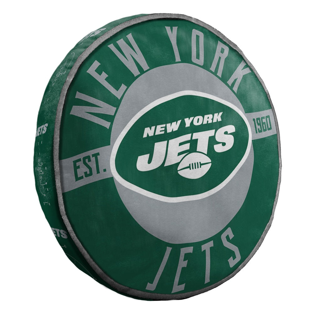 NEW YORK JETS 15" CLOUD PILLOW