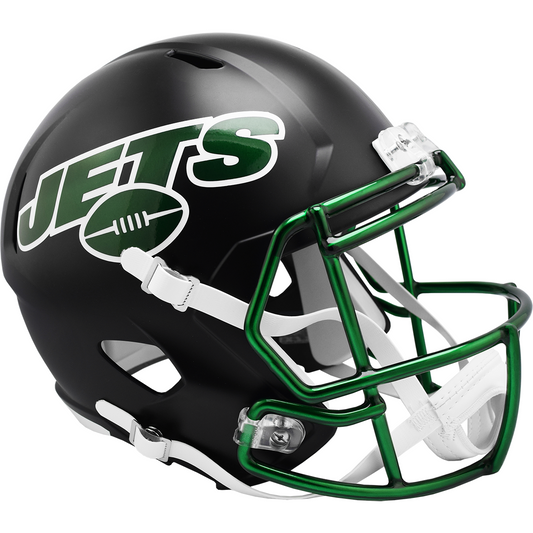 NEW YORK JETS FULL-SIZE REPLICA SPEED HELMET - 22 ALT