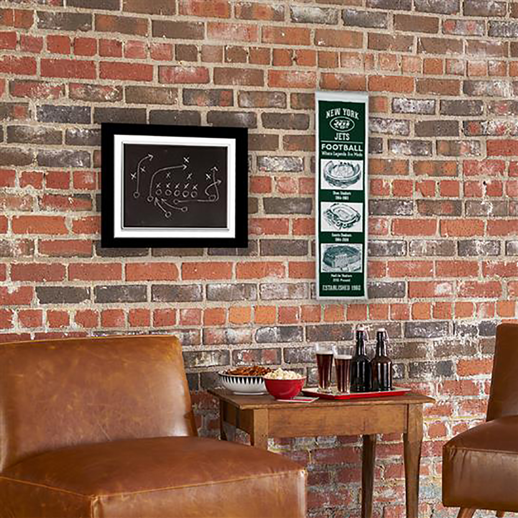 NEW YORK JETS STADIUM EVOLUTION BANNER