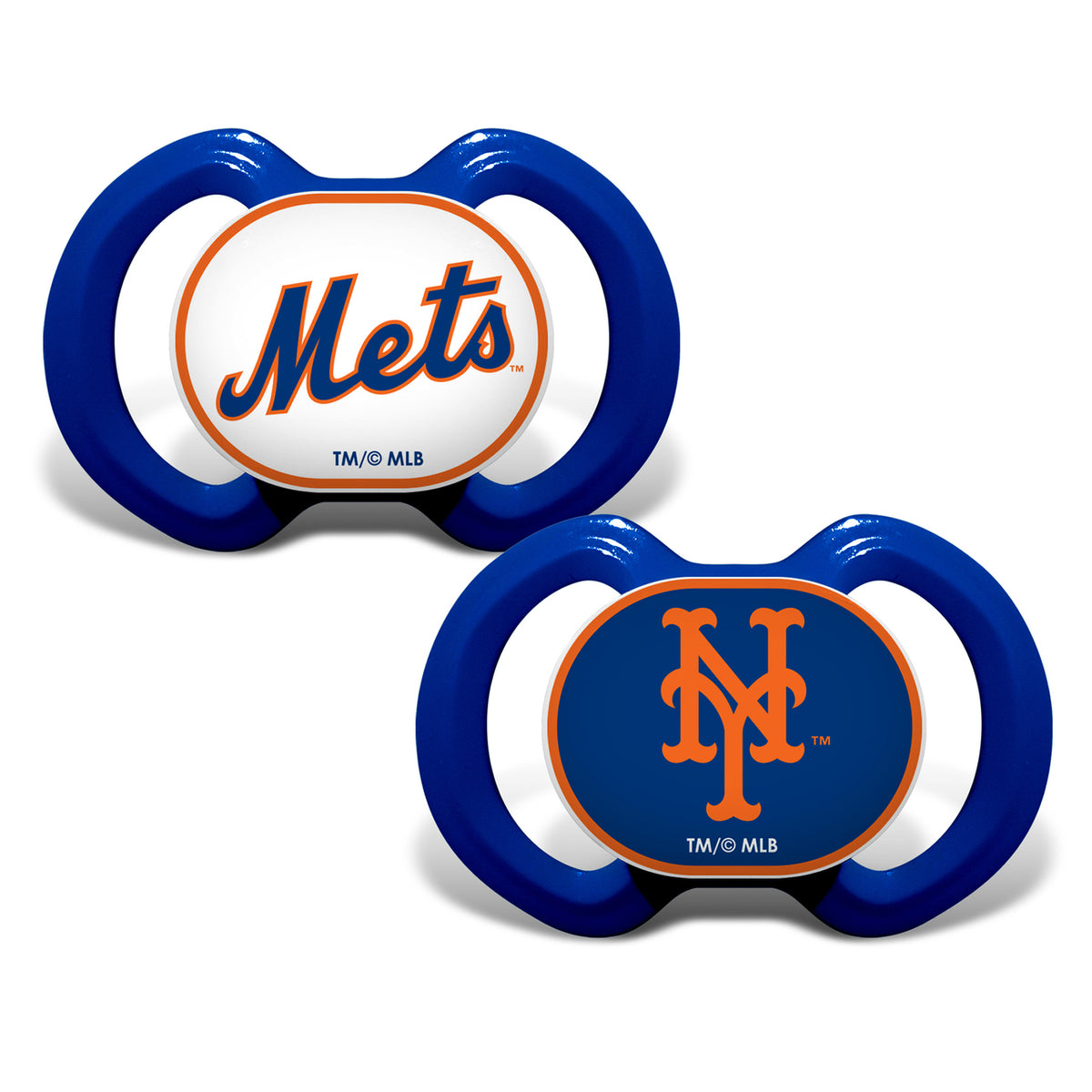 PACK DE 2 CHUPETES NEW YORK METS
