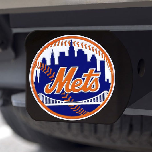 NEW YORK METS BLACK COLOR LOGO HITCH