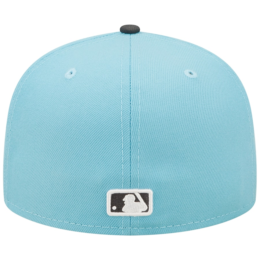 NEW YORK YANKEES 2-TONE COLOR PACK 59FIFTY FITTED HAT - LIGHT BLUE/ CHARCOAL