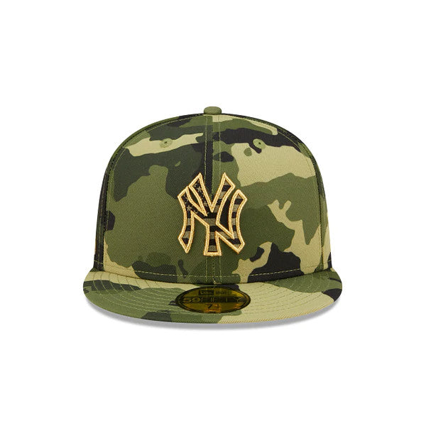 NEW YORK YANKEES 2022 FUERZAS ARMADAS 59FIFTY EQUIPADO