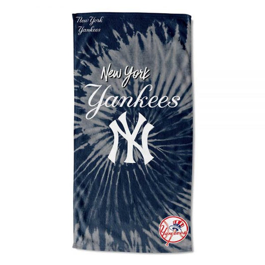 NEW YORK YANKEES 30X60 PSYCHEDELIC BEACH TOWEL